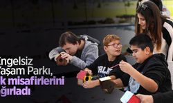 Engelsiz Yaşam Parkı, ilk misafirlerini ağırladı