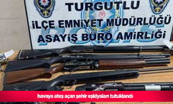 Havaya ateş açan şehir eşkiyaları tutuklandı