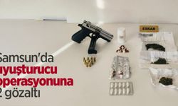 Samsun'da uyuşturucu operasyonuna 2 gözaltı