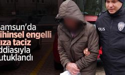 Samsun'da zihinsel engelli kıza taciz iddiasıyla tutuklandı