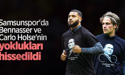 Samsunspor'da Bennasser ve Carlo Holse'nin yoklukları hissedildi