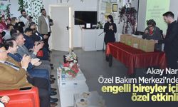 Akay Narin Özel Bakım Merkezi'nden engelli bireyler için özel etkinlik