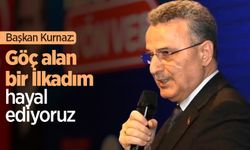 Başkan Kurnaz: "Göç alan bir İlkadım hayal ediyoruz"