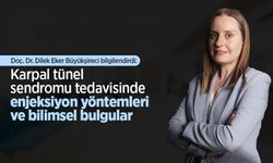 Doç. Dr. Dilek Eker Büyükşireci bilgilendirdi: Karpal tünel sendromu tedavisinde enjeksiyon yöntemleri ve bilimsel bulgular