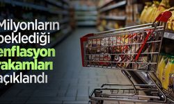 Milyonların beklediği enflasyon rakamları açıklandı