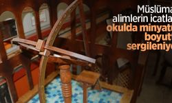 Müslüman alimlerin icatları, okulda minyatür boyutta sergileniyor