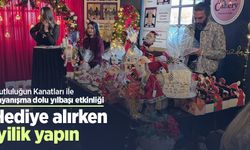 Mutluluğun Kanatları ile dayanışma dolu yılbaşı etkinliği: Hediye alırken iyilik yapın