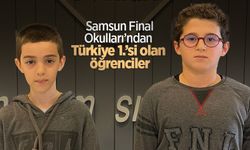 Samsun Final Okulları’ndan Türkiye 1.’si olan öğrenciler