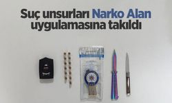 Suç unsurları Narko Alan uygulamasına takıldı