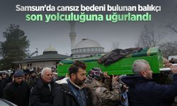 Samsun'da cansız bedeni bulunan balıkçı son yolculuğuna uğurlandı