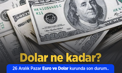 Dolar ne kadar? 29 Aralık Pazar Euro ve Dolar kurunda son durum...