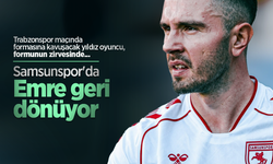 Samsunspor'da Emre geri dönüyor