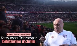 Başkan Yıldırım talimat verdi! Samsunspor-Trabzonspor biletlerinde indirim