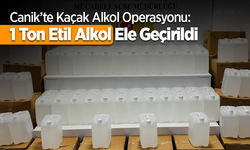 Canik’te Kaçak Alkol Operasyonu: 1 Ton Etil Alkol Ele Geçirildi