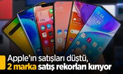 Apple’ın satışları düştü, 2 marka satış rekorları kırıyor