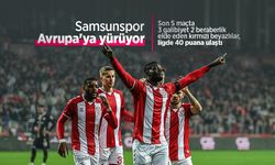 Samsunspor Avrupa'ya yürüyor