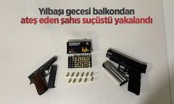 Yılbaşı gecesi balkondan ateş eden şahıs suçüstü yakalandı