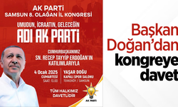 Başkan Doğan’dan kongreye davet