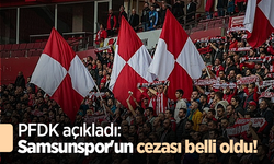 PFDK açıkladı: Samsunspor'un cezası belli oldu!