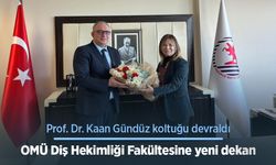 OMÜ Diş Hekimliği Fakültesine yeni dekan! Prof. Dr. Kaan Gündüz koltuğu devraldı