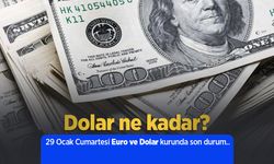 Dolar ne kadar? 29 Ocak Çarşamba Euro ve Dolar kurunda son durum