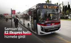 Samsun'da E2 Ekspres hattı hizmete girdi