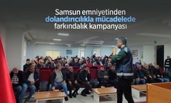 Samsun emniyetinden dolandırıcılıkla mücadelede farkındalık kampanyası