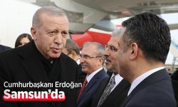 Cumhurbaşkanı Erdoğan Samsun’da