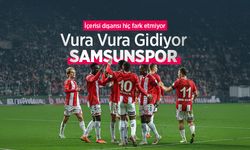 İçerisi dışarısı hiç fark etmiyor, Vura Vura Gidiyor SAMSUNSPOR