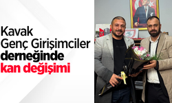 Kavak Genç Girişimciler derneğinde kan değişimi