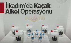 İlkadım’da Kaçak Alkol Operasyonu