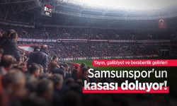 Samsunspor'un kasası doluyor! Yayın, galibiyet, beraberlik gelirleri