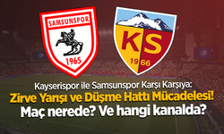 Kayserispor - Samsunspor Maçı: Tarih, Saat, ve Canlı Yayın Bilgileri