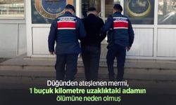 Düğünden ateşlenen mermi, 1 buçuk kilometre uzaklıktaki adamın ölümüne neden olmuş