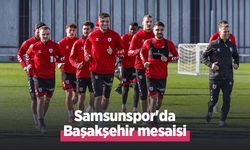 Samsunspor'da  Başakşehir mesaisi