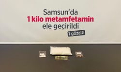 Samsun'da 1 kilo metamfetamin ele geçirildi: 1 gözaltı