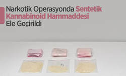 Narkotik Operasyonda Sentetik Kannabinoid Hammaddesi Ele Geçirildi