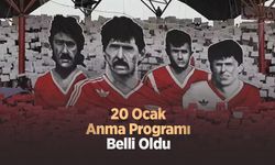 20 Ocak Anma Programı Belli Oldu