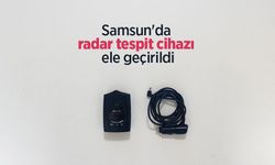 Samsun'da radar tespit cihazı ele geçirildi