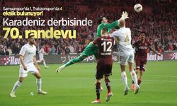 Samsunspor'da 1, Trabzonspor'da 4 eksik bulunuyor! Karadeniz derbisinde 70. randevu