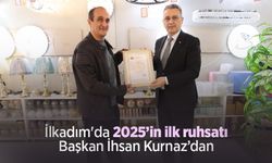 İlkadım'da 2025’in ilk ruhsatı Başkan İhsan Kurnaz’dan