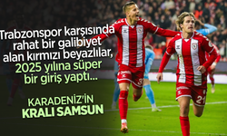 Trabzonspor karşısında rahat bir galibiyet alan kırmızı beyazlılar, 2025 yılına süper bir giriş yaptı.