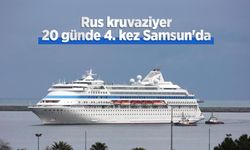 Rus kruvaziyer 20 günde 4. kez Samsun'da