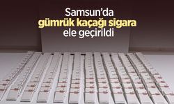 Samsun’da gümrük kaçağı sigara ele geçirildi