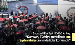 Samsun İl Emniyet Müdürü Arıbaş: "Samsun, Türkiye genelinde suç aydınlatma oranında lider konumda"