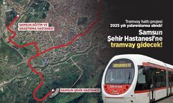 Tramvay hattı projesi 2025 yılı yatırımlarına alındı! Samsun Şehir Hastanesi'ne tramvay gidecek!