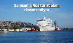 Samsun'a Rus turist akını devam ediyor