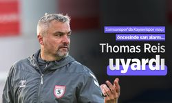 Samsunspor'da Kayserispor maçı öncesinde sarı alarm! Thomas Reis uyardı