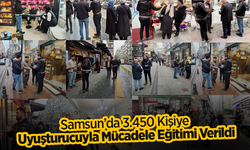 Samsun’da 3.450 Kişiye Uyuşturucuyla Mücadele Eğitimi Verildi