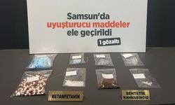 Samsun'da uyuşturucu maddeler ele geçirildi: 1 gözaltı